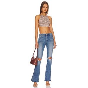 BLANKNYC 'Hoyt' Mini Boot Cut Jeans in Home Sweet                        337/346